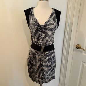 BCBGMaxAzria Snake Print Dress NWT